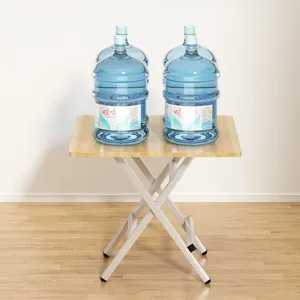 Draagbare klaptafel voor kleine ruimtes, multifunctionele eettafel voor binnen en buiten.