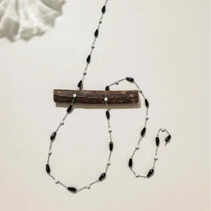 DIY mixed color drop bead chain 1 meter jewelry making accessories ins style craft supplies