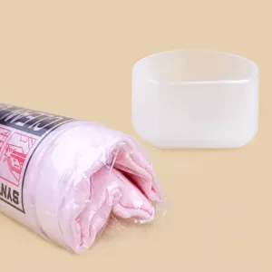 Draagbare emmer verpakte imitatiesemler autowashanddoek en absorberende huisdierhanddoek