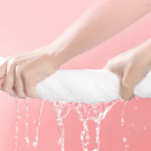 Asciugamano da bagno usa e getta compresso per viaggi, cotone puro spesso articoli portatili.