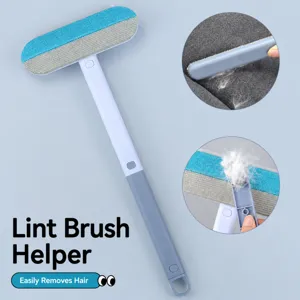Pet Hair Removal Brush Multi-Functional Double-Sided Lint Roller Dog Cat Hair Remover Cleaning Tool for Carpet Sofa Clothes