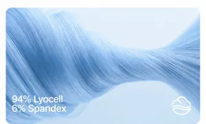 Detailed view of the soft functional fiber and spandex material texture for disposable underwear.