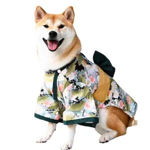 Japanese style pet kimono dog clothes cute puppy cat spring summer costume apparel pet supply