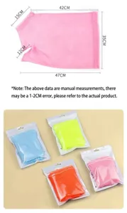 Multifunctional cat mesh grooming bag with adjustable size, ideal for bathing and nail clipping.