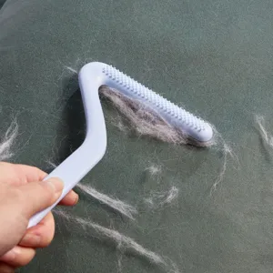 Pet double-sided hair removal comb cat dog brush fur cleaner for sofa bed clothes cleaning tool