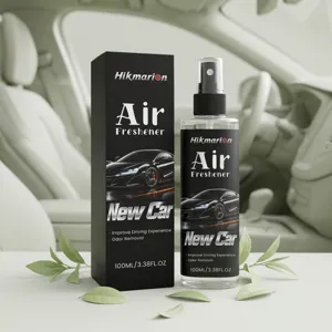 Deodorante per Auto Hikmarion 100ML Flacone Spray Portatile Profumo Fresco Lunga Durata Rimozione Odori Interni Auto