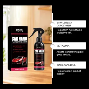 Rayhong agente de revestimiento nano para coche 100ml, protección hidrófoba y brillo.
