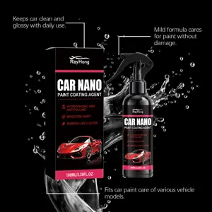 RAYHONG Revestimiento Nano Pintura Coche 100ml Hidrofobico Antivegetativo Detalle Imagen