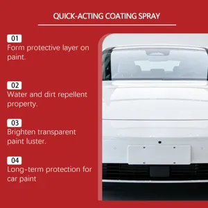 Spray de revestimiento de coche profesional para protección de pintura y gran brillo.