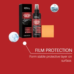 Spray de revestimiento para coche Rayhong 100ml para protección de pintura y brillo.