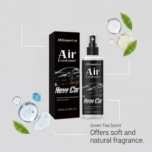 Spray deodorante per auto Hikmarion profumo tè verde per eliminare i cattivi odori.