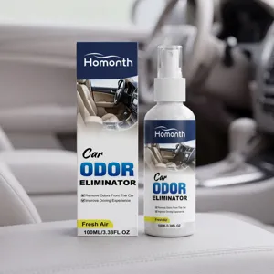 Homonth Car Air Freshener Green Tea Scent Odor Eliminator Spray Long Lasting Fragrance Automotive Interior Refreshing Supply