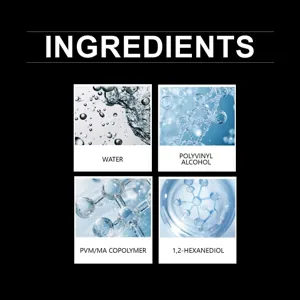 Ingredienti del liquido di riparazione parabrezza, formula attiva per crepe.