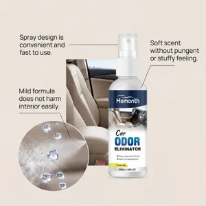 HOMONTH car odor eliminator spray 100ml, fresh air air freshener for vehicle interior.