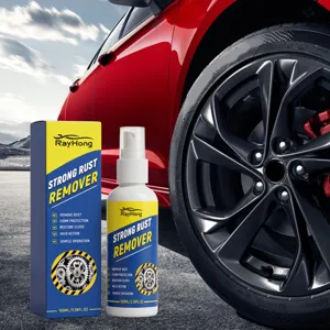 Rayhong Spray Éliminateur de Rouille de Voiture Nettoyant Métal Anti-Rouille Restaure le Brillant et la Texture du Métal