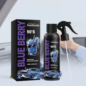 Deodorante per Auto Stile Retro Fragranza Lunga Durata Flacone Spray deodorante per Interni Auto