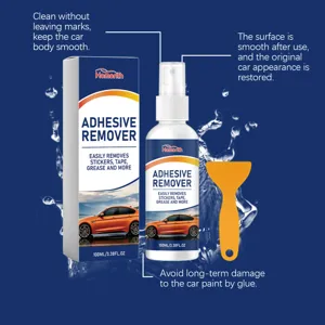 HOMONTH Adhesive Remover Spray 100ml for Car Body, Window and Glass Cleaning Tool