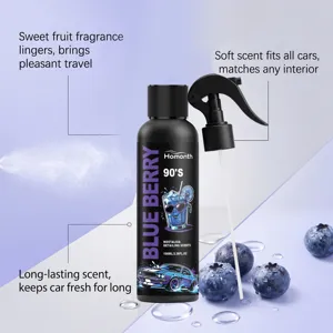 Spray deodorante per auto 100ml profumo mirtillo lunga durata fresco interni auto flacone