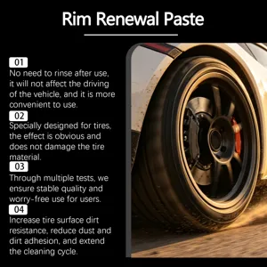 Pasta per il rinnovo dei cerchi auto, riparazione graffi e pulizia superficiale