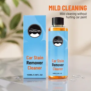 HOMONTH 100ml Autoreiniger Fleckenentferner und Box, sanfte Reinigung für Autolack.