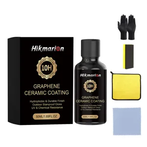 Hikmarion 50ml Recubrimiento Cerámico Grafeno Pintura Coche Kit Hidrofóbico Pro