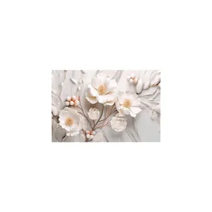 3d floral bath mat absorbent non slip floor mat soft flower rug for bathroom decor