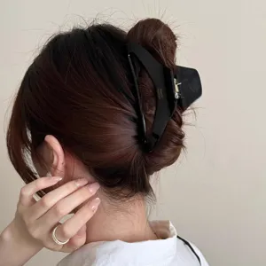 Koreanischer Acetat große Haarklammer für Damen, elegante Haifisch Haarspange Accessoire.