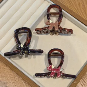 Süße Hund Harz Haarklammer Hai Clip für Frauen Styling Haar-Accessoires Kopfschmuck.