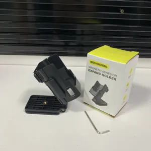 Staffa di supporto magnetica multifunzione per action cam, vista dettagliata.