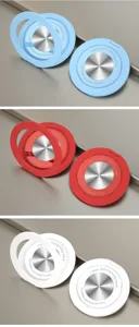 360 Grad drehbarer klappbarer Tablet und Handyhalter mit Doppelring, tragbar design.