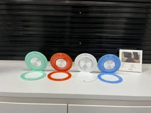 Tragbarer klappbarer Tablet-Ständer mit 360-Grad-Drehung und Doppelring-Design für den Büroalltag.