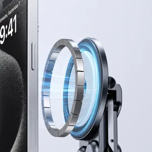Magnetic aluminum alloy laptop stand, desktop foldable lifting bracket for phone and tablet.