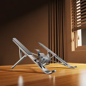 Desktop Laptop Ständer klappbar verstellbar Aluminiumlegierung tragbare Kühlung Halterung