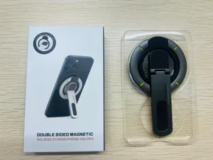 Doppelseitiger magnetischer Ring-Handyhalter mit Dekompressionsspielzeug-Funktion, Tisch.