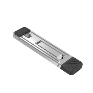 Metal foldable adjustable phone stand back sticker desktop bracket for live streaming.