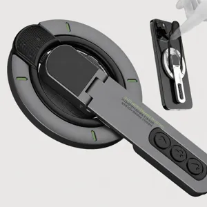 Zweiseitiger magnetischer Handyhalter, MagSafe kompatibler Ringständer mit mit flexiblem Silikongriff.
