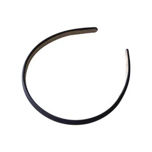 Minimalistisches dunkelblaues schlichtes Haarband für Damen, Alltags-Haar-Accessoire.