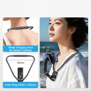 Silikon magnetische Handy-Nackthalterung fuer Outdoor-Live-Streaming, Radfahren und Sport.