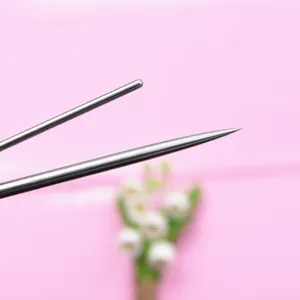 Roestvrijstalen klei boetseernaald gereedschap voor precisie keramiek en pottenbakken.