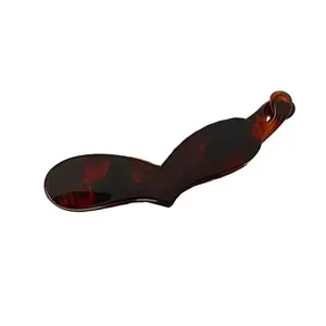Molletta per capelli banana a forma di cuore tartaruga per donne, elegante accessorio.