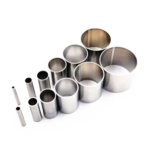 Juego de cortadores redondos de acero inoxidable para arcilla polimérica y manualidades.
