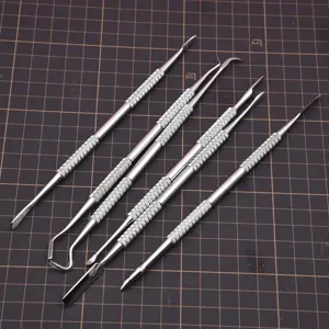 6-piece stainless steel clay sculpting tool set double-ended carving wax tools for art craft