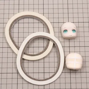 Tenia topothetisis prosopou kouklas gia cheiropoiito pilo, symmetria mation 3mm kai 5mm