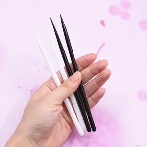 Resin Ton Modellierwerkzeuge antihaftbeschichtet Tonkeramik Skulptur Staebchen Set schwarz weiss