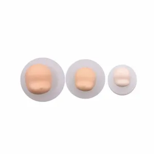 Silikon Gesichtsform Set für superleichten Ton, DIY niedliche Puppenformung Werkzeug.
