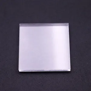 Base cuadrada de acrílico transparente para figuras de acción, muñecas de arcila y soportes.