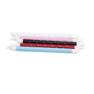Double-ended silicone clay shaping pens, soft pottery sculpting tools with rhinestones.