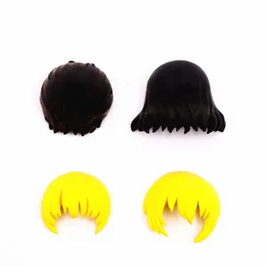 Silicone mold for ultra-light clay DIY Q-version anime character hair styling tools