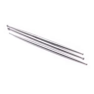 Stainless steel ball stylus detail shot for clay sculpting, fondant shaping and craft embossing.