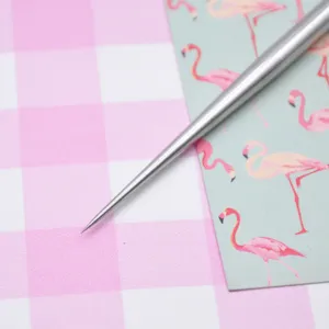 Stainless steel pottery clay sculpting tool needle for polymer clay smoothing detailing